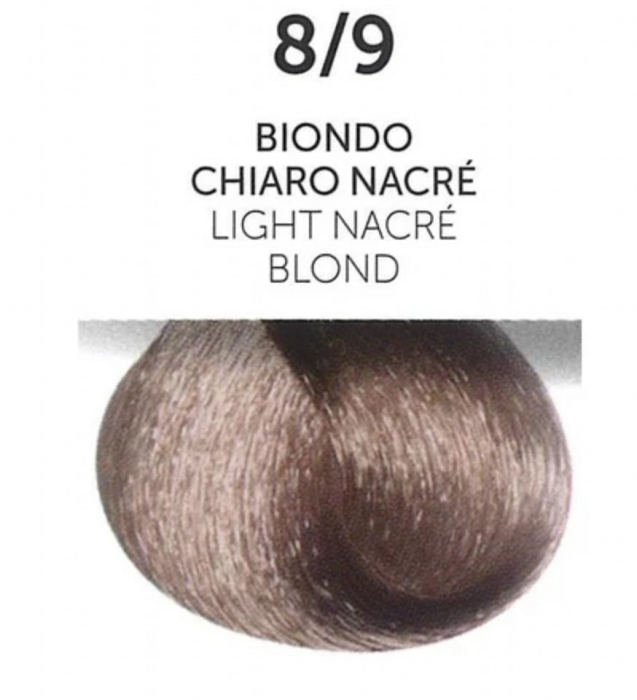 Vopsea permanenta - ITALIA Coloring Cream 100 ml - LIGHT NACRE BLOND 8/9 [2]