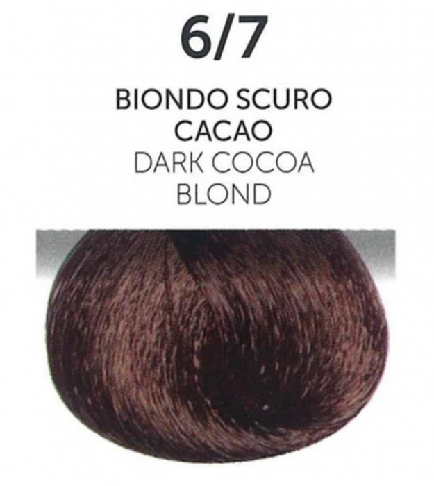Vopsea permanenta - ITALIA Professional Hair Coloring Cream 100 ml - DARK COCOA BLOND 6/7 [2]