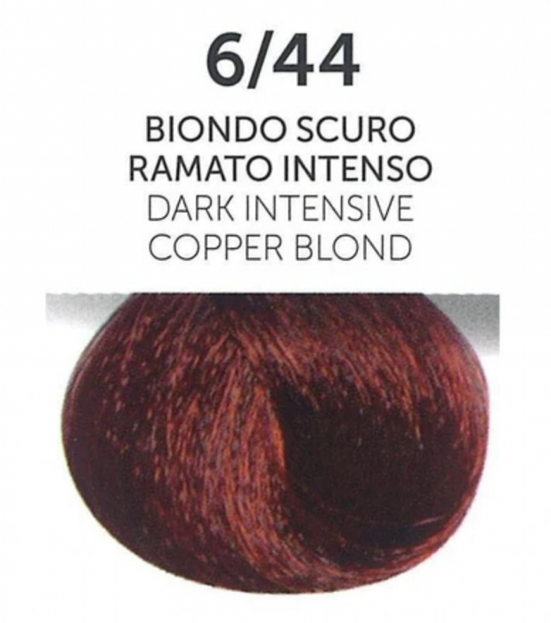 Vopsea permanenta - ITALIA Professional Hair Coloring Cream 100 ml - DARK INTENSIVE COPPER BLOND  6/44 [2]