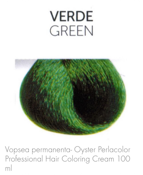 Vopsea permanenta - ITALIA Professional Hair Coloring Cream 100 ml GREEN [3]