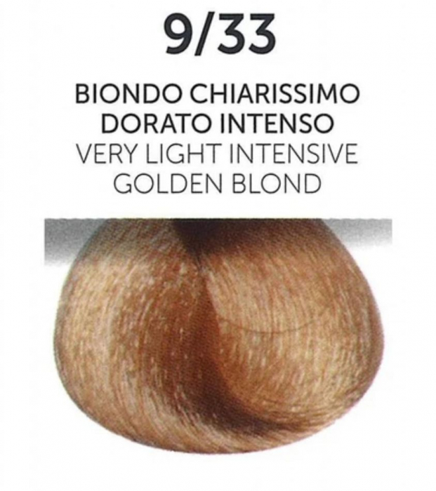 Vopsea permanenta - ITALIA Professional Hair Coloring Cream - VERY LIGHT INTENSIVE GOLDEN BLOND 9/33 [2]
