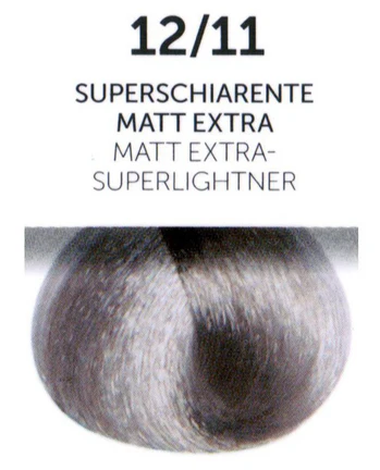 Vopsea permanenta - ITALIA Professional Hair Coloring Cream 100 ml - MATT EXTRA SUPERLIGHTNER 12/11 [2]