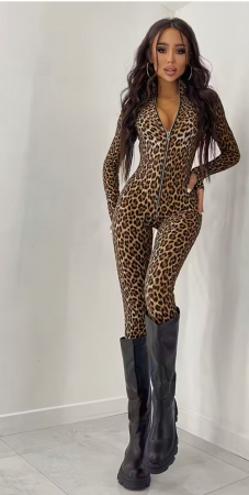 Salopete Sport - Salopetă Wild Cat - Animal Print