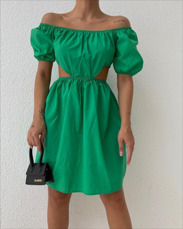 Black Friday 2024 - Rochie Beatrice - Verde
