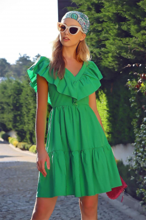 Noutati - Rochie Kendall - Verde