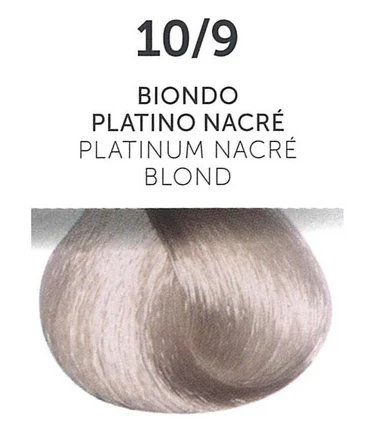 Vopsea permanenta - ITALIA Professional Hair Coloring Cream 100 ml - PLATINUM NACRE BLOND 10/9 [1]