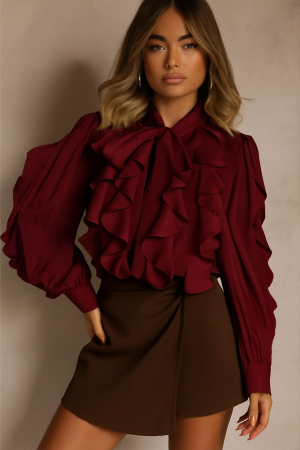 Noutati - Camasa Ruffles Desire