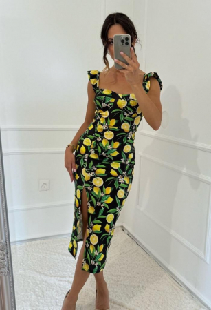 Noutati - Rochie Lemon Fun - Negru