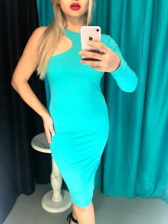 Rochii si Fuste - Rochie Asimetrica