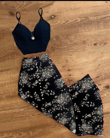 Treninguri si Compleuri - Set Tropical - Black