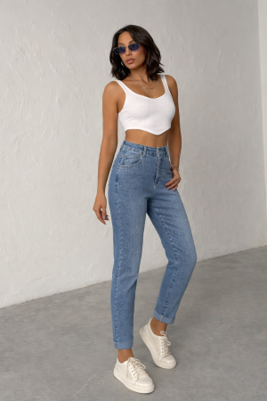 Blugi PerlaLux - Albastru [0]