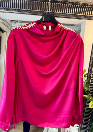 Noutati - Bluza Hanellore Roz
