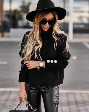 Bluza neagra BIA [1]