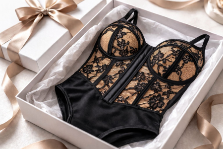 Body Lace Sculpt – Black Nude [1]