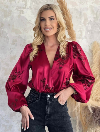 Bluze si tricouri - Body satinat - Velvet Touch
