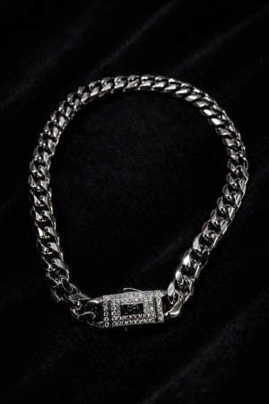 Brățară -  Black Titanium Cuban [1]