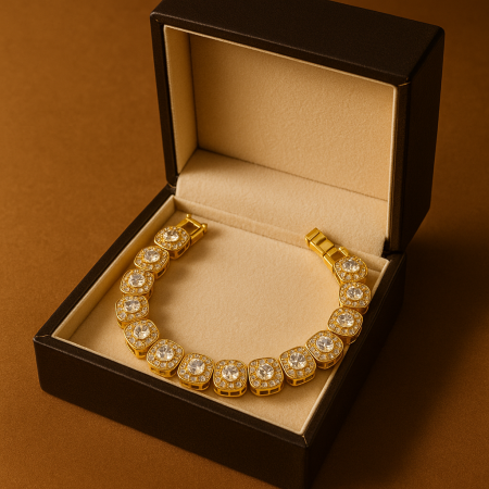 Accesorii si Bijuterii - Bratara Nobel Gold Tennis - Auriu