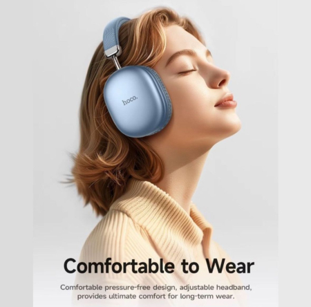 Casti Wireless Hoco (W35 Max), Over Ear, BT 5.3, Stand-By 200h, 800mAh [6]