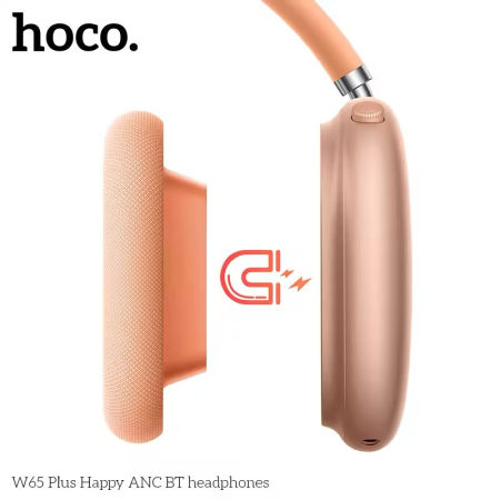 Casti Wireless, PLUS Happy ANC BT HOCO W65, Noise Cancellation, Over Ear, Bluetooth [3]