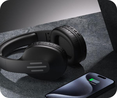 Electronice - Căști Wireless Stereo Pliabile – Bluetooth, Autonomie Extinsă