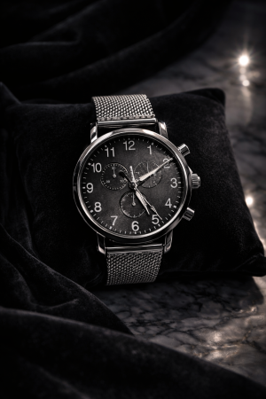 Noutati - Ceas Barbabtesc - Midnight Chrono Steel