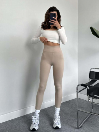Pantaloni Colanti si Blugi - Colanti Tetra - Crem