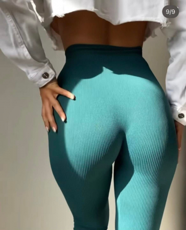 Pantaloni Colanti si Blugi - Colanti Tetra - Turcoaz