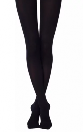 Colanti tip dres lycra lucios - Negru, 220D [2]