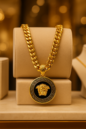 Cercei & Lanturi - Colier - Golden Legacy Medusa