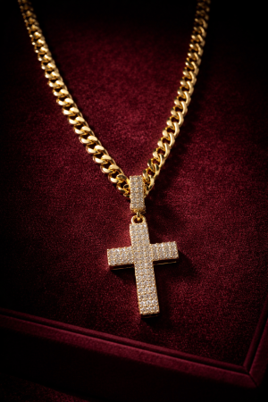 Accesorii si Bijuterii - Colier - Royal Cross Gold