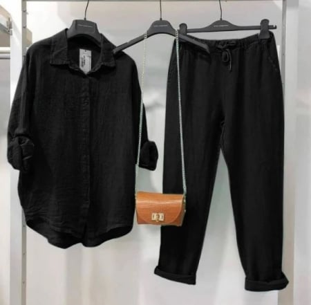 Noutati - Compleu 2 piese Amira - Negru