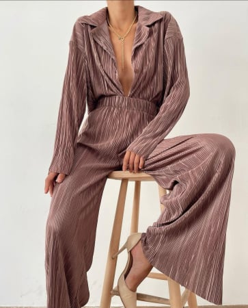 NOUTĂȚI - Compleu Denora - Roz Pudra