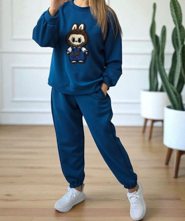 Treninguri si Compleuri - Compleu Sport Casual cu Personaj Cartoon – 2 Piese Damă