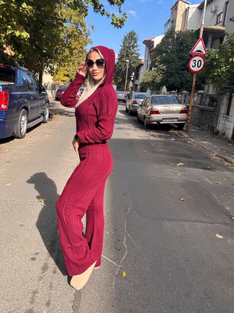 Compleu - Wine Dream Knit Set [2]