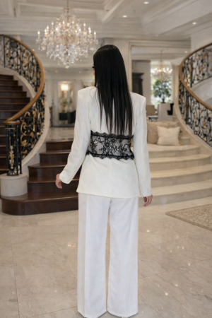 Costum Elegant - Blanche Contrast [1]