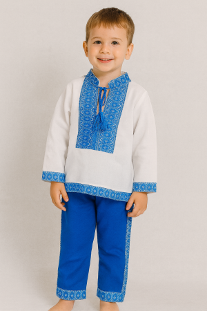 Costum traditional baieti cu broderie [1]