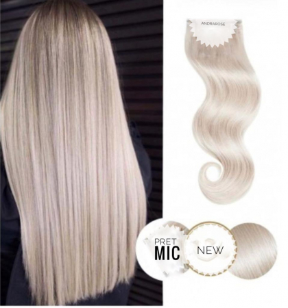 Extensii de păr - Extensii Par PREMIUM - Clips On BLOND FLAME ULTRACENUSIU
