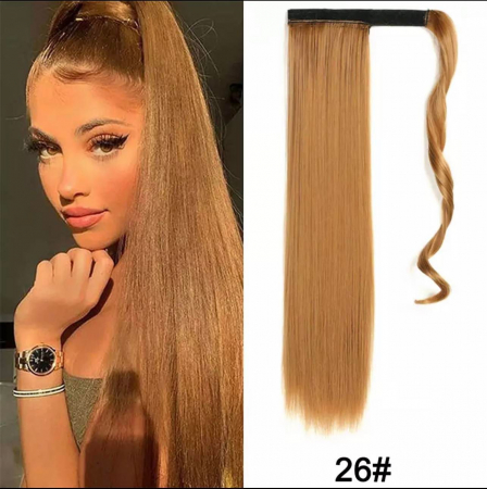 Extensii de păr - Extensii Par - Tip Coada BLOND MIERE