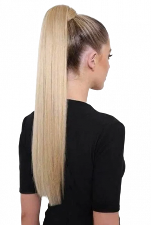 Extensii de păr - Extensii Par - Tip Coada BLOND PERLAT DESCHIS