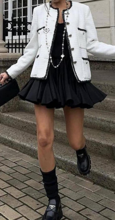 Fusta Daisy - Negru [6]