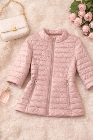 Geci și Jachete - Geaca Ami - Roz Deschis