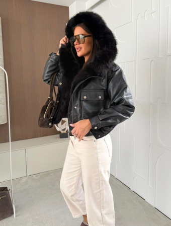 Geaca cu blanita - Dark Winter Jacket [2]