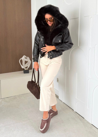 Geaca cu blanita - Dark Winter Jacket [1]