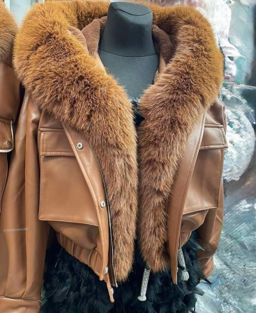 Geci si jachete - Geaca cu blanita - Royal Trim Jacket