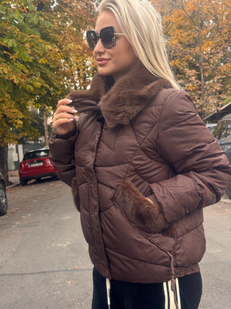 Geaca cu blanita tip vizon [1]