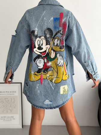 Noutati - Geaca Denim Pluttyn Blue