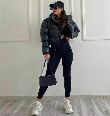 Geci si jachete - Geaca Rebecca - Black