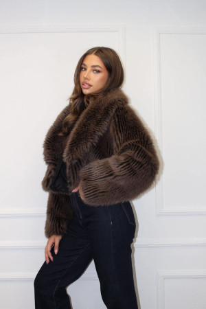 Noutati - Geaca scurta cu blanita -  Eden Forst Jacket