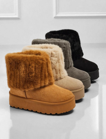 Ghete cu platforma - Cozy Winter [2]