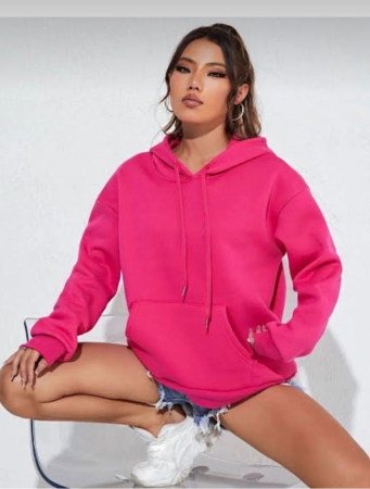 Noutati - Hanorac Oversized - Urban Pink Mood